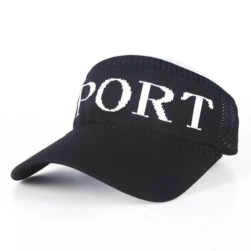 Wide-Brim Polyester Baseball Cap with Embroidered Details