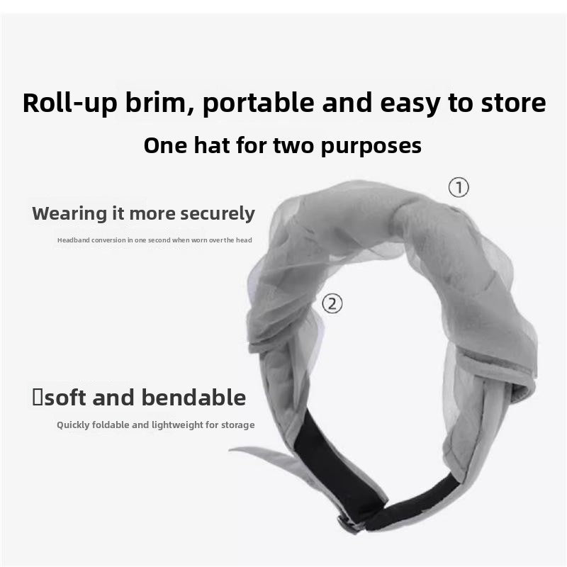 Korean-Inspired Lightweight Summer Hat with UV Protection