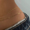 Triple-Layer Metal Chain Waist Chain Body Jewelry