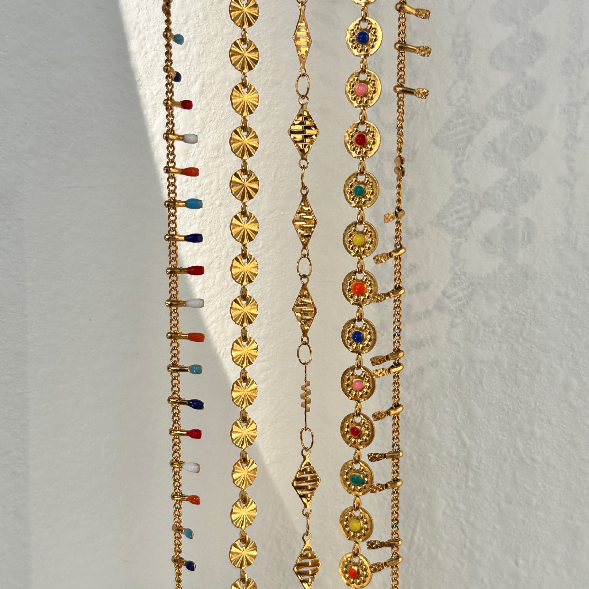 18K Gold-Plated Stainless Steel Tassel Waist Chain