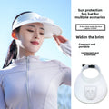 USB Rechargeable Cooling Fan Hat with Adjustable Wind Speeds