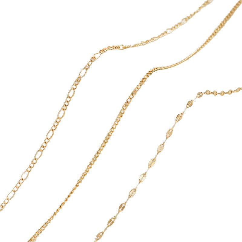 Triple-Layer Metal Chain Waist Chain Body Jewelry